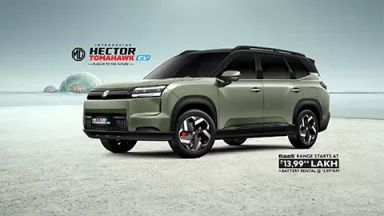 MG Hector Tomahawk EV Arrives at Dealerships Ahead of Deliveries: 517 km Range, 7-Seater Utility & BaaS Pricing