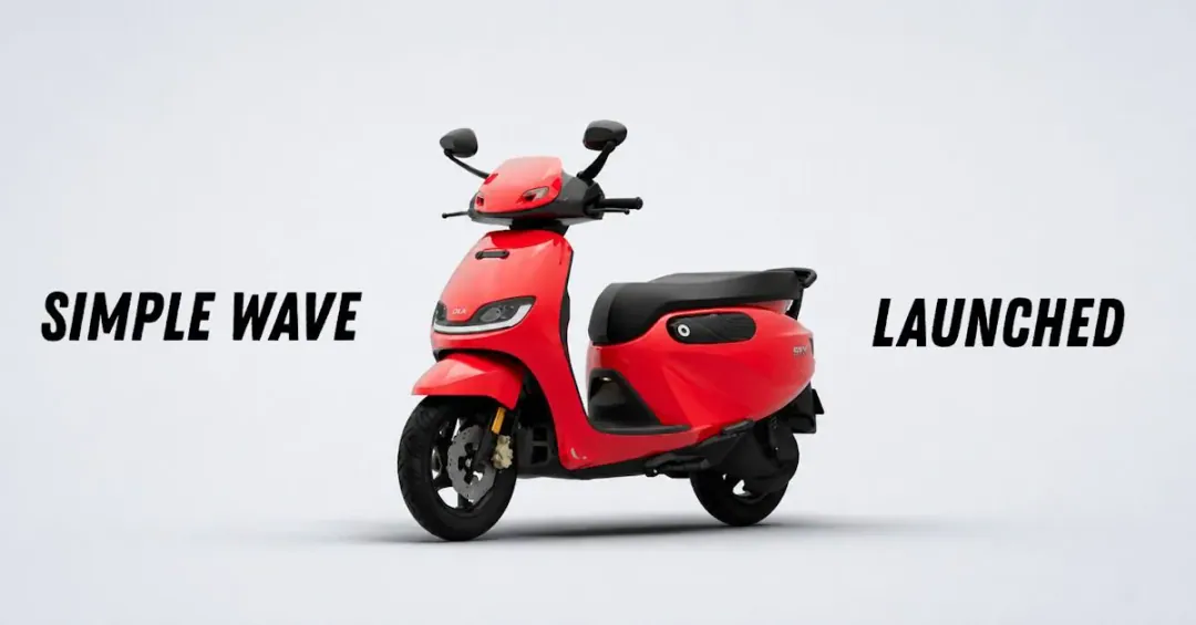 Simple Wave Launched at ₹1.10 Lakh: 70-Litre Storage, 243 km Range & Complete Variant Details